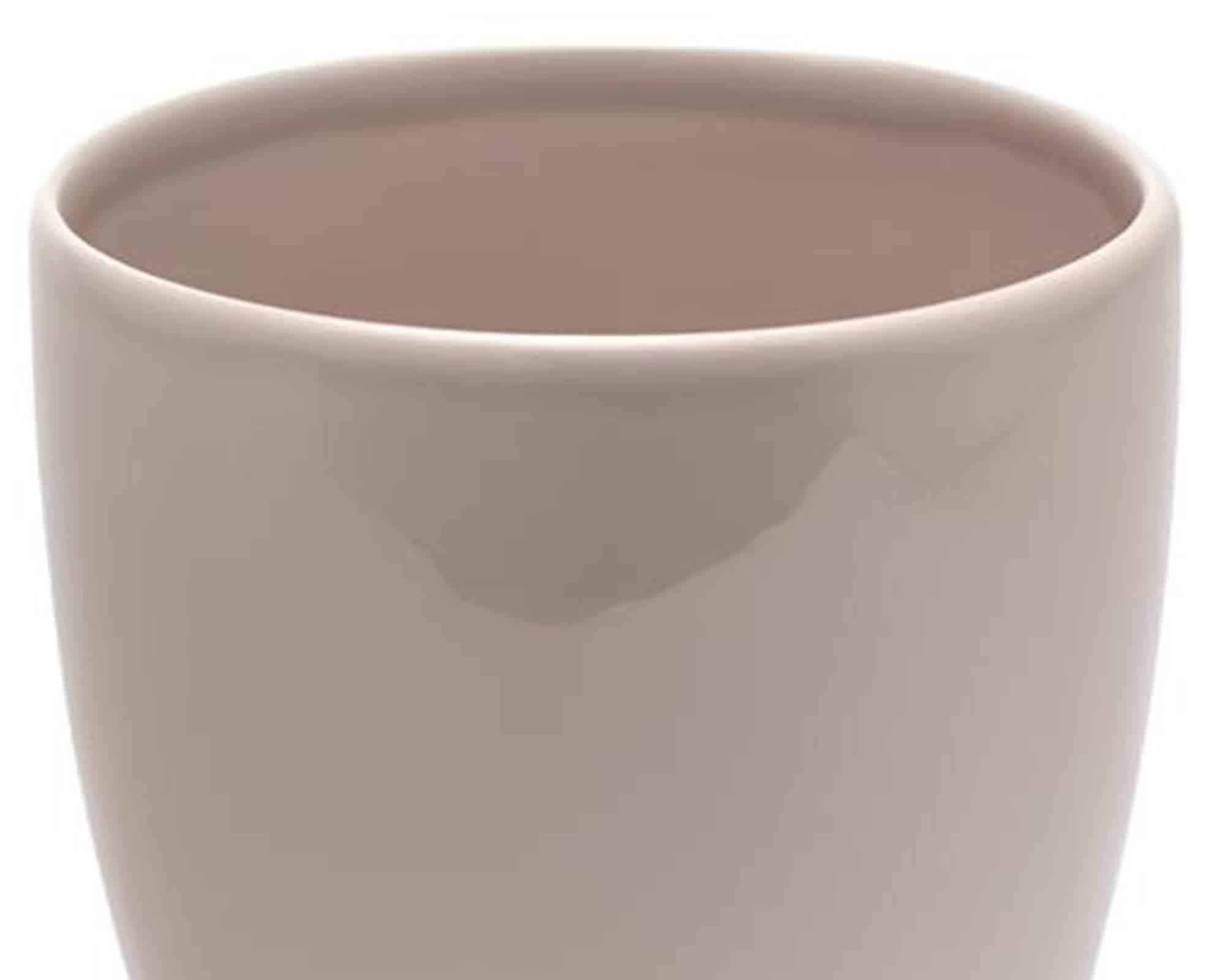 Cachepot Rigato Semplice e Pratico Assortiti D13x14cm in Ceramica - immagine 2