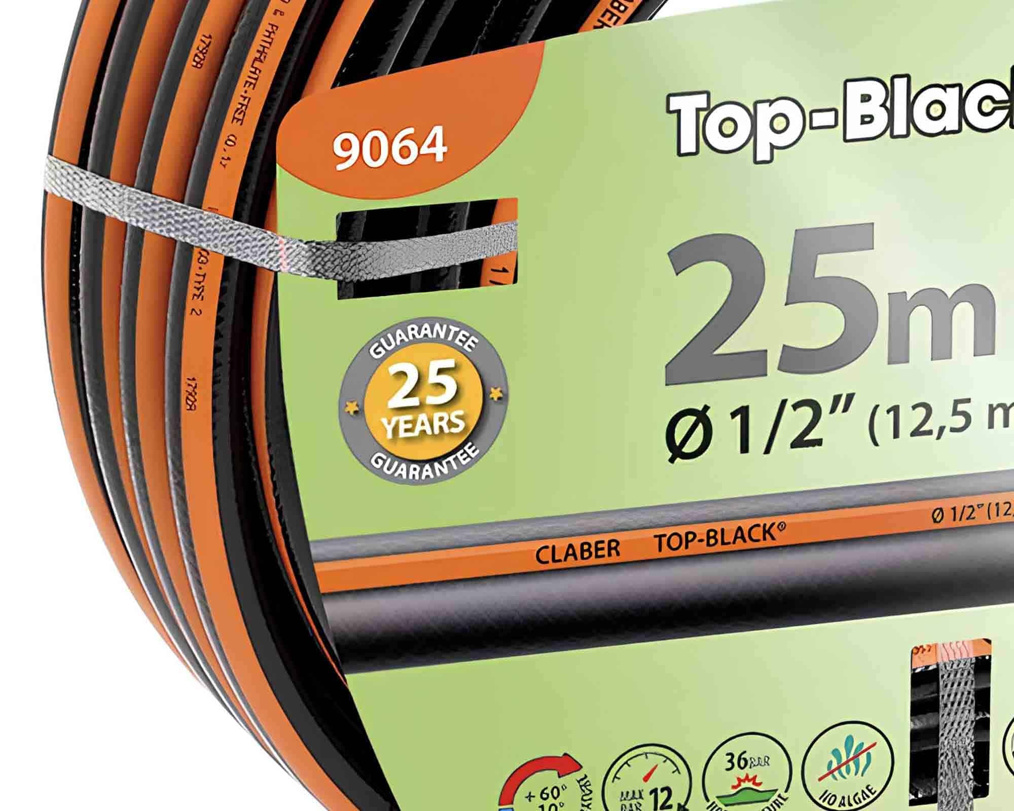 Tubo Irrigazione Top Black 3/4"mm 25metri - Claber - immagine 2