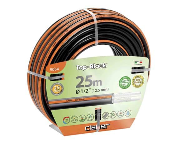 Tubo Irrigazione Top Black 3/4″mm 25metri – Claber