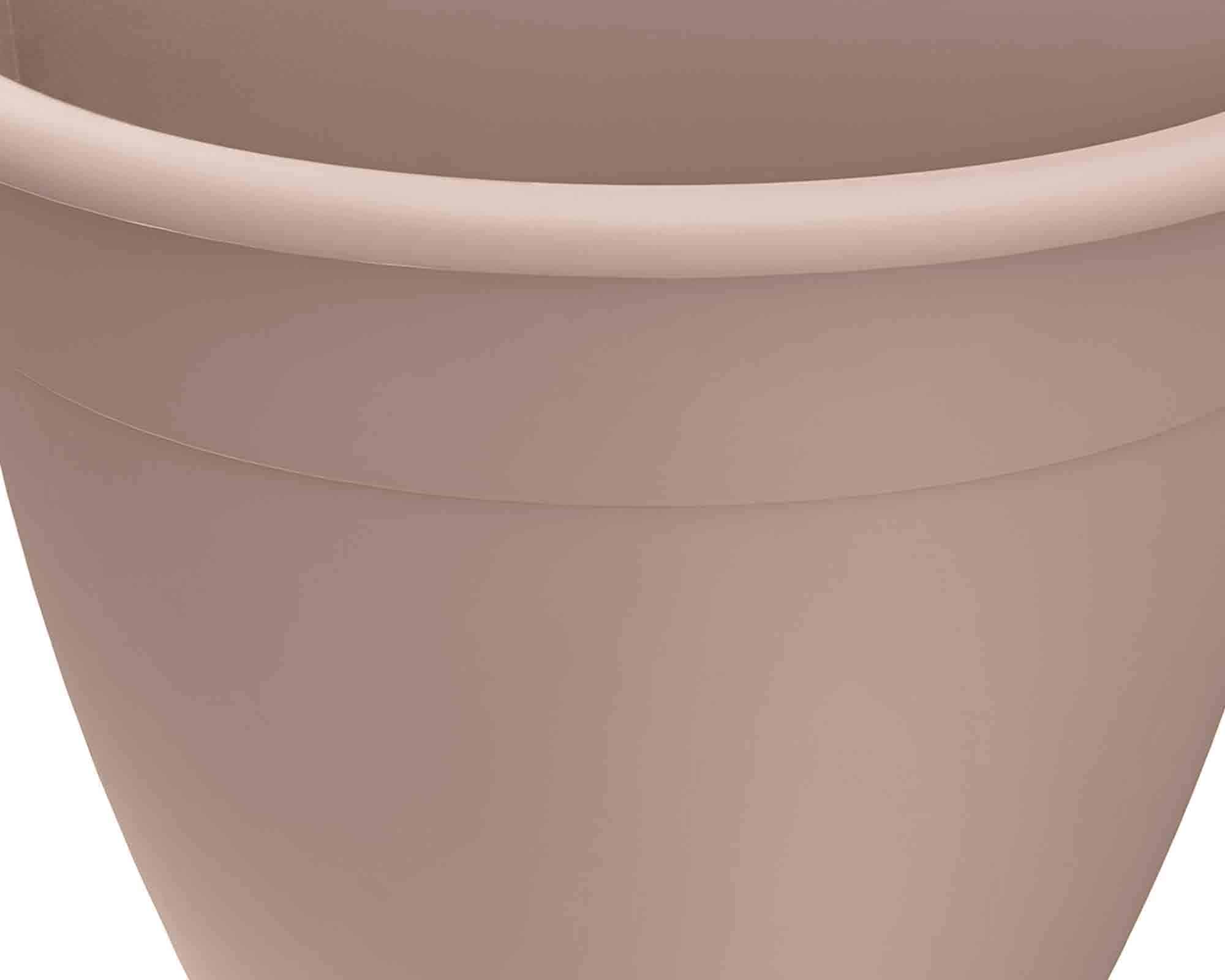 Vaso Gerla Iniez Charlotte Tortora 30x15cm in Plastica - immagine 2