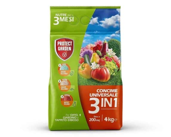 Concime Universale Protect Garden 3in1 da 4Kg