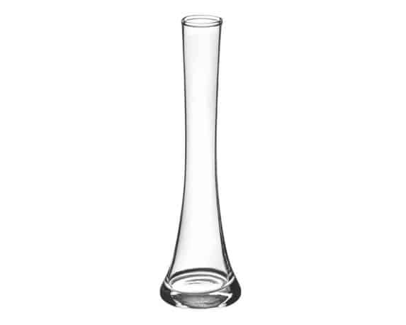 Vaso a Sfera Versatile, Pratica e Resistente D9x30cm in Vetro