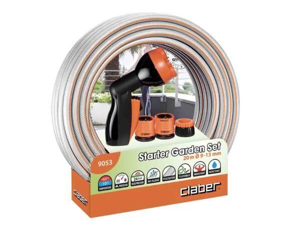 Kit Starter Garden per Irrigazione 1/2″-3/4mm 20metri – Claber
