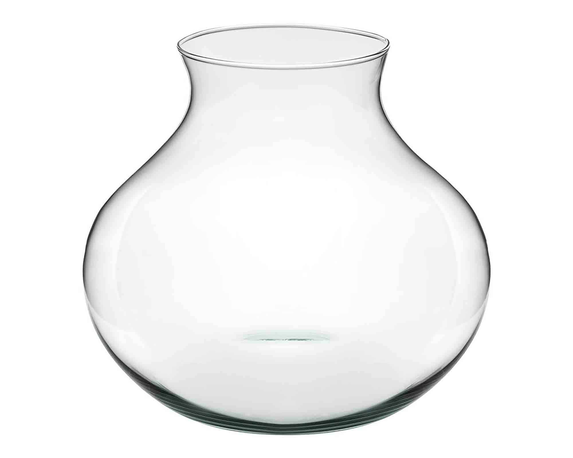 Vaso a Goccia Abbinabile Versatile, Pratica e Resistente D26x24cm in Vetro