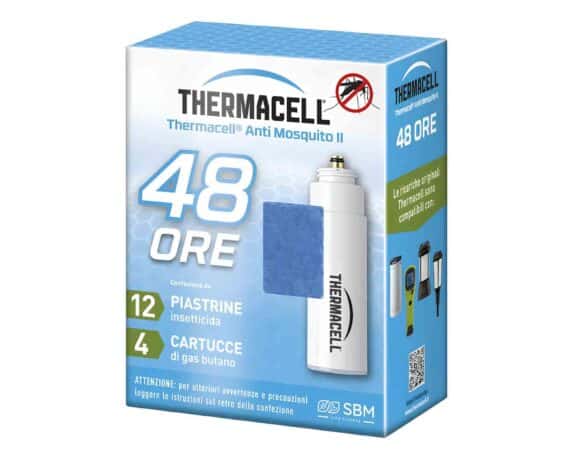 Set 12 Pz Ricarica Thermacell Anti Zanzare