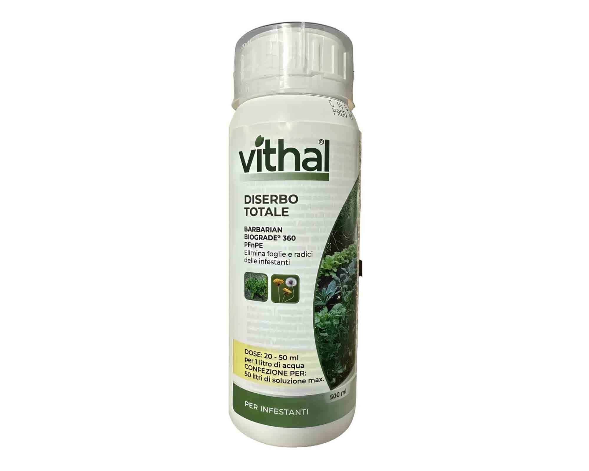Diserbante Totale Vithal PFNPE da 500ml