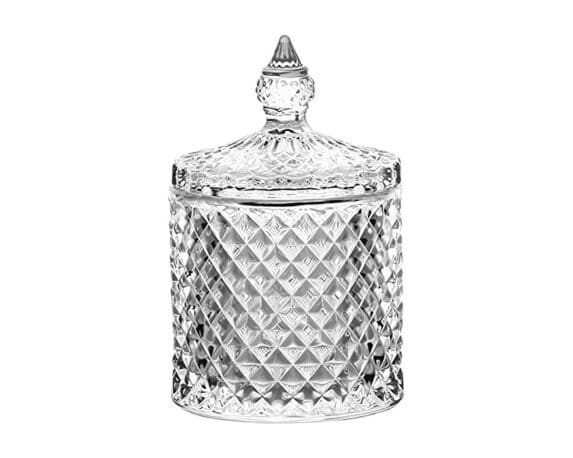 Bomboniera Bohemia Piccola D8,5x14cm in Vetro