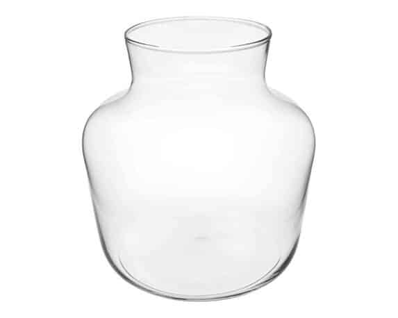 Vaso Abbinabile Versatile, Pratica e Resistente D23x24cm in Vetro