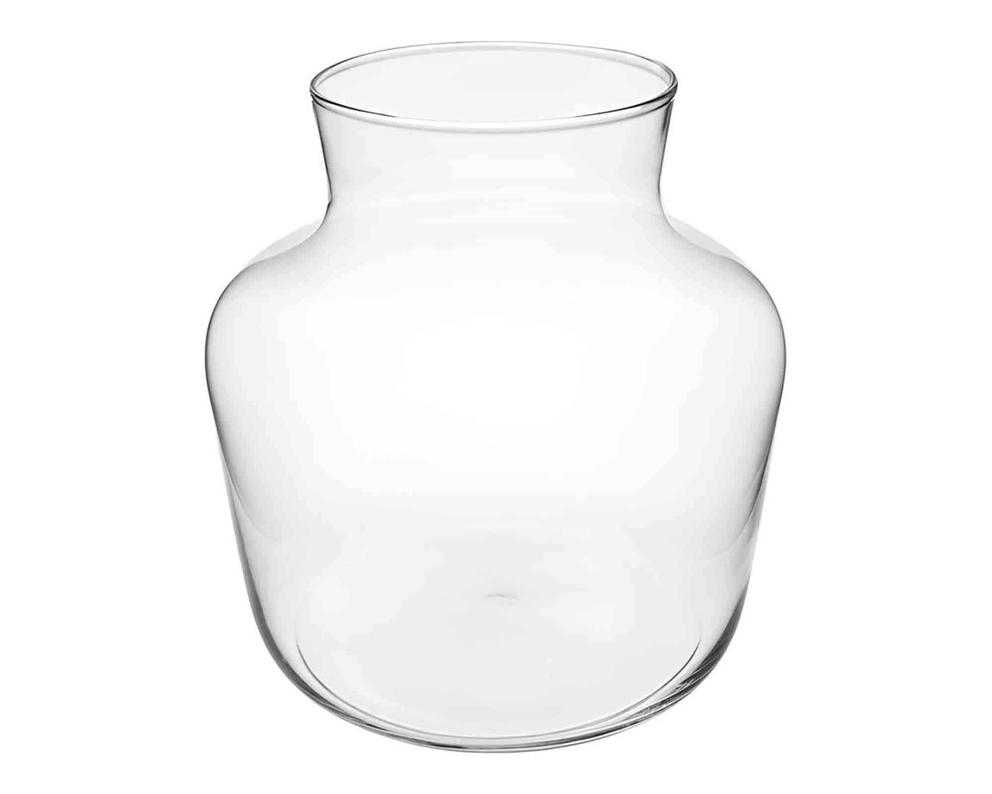 Vaso Abbinabile Versatile, Pratica e Resistente D23x24cm in Vetro