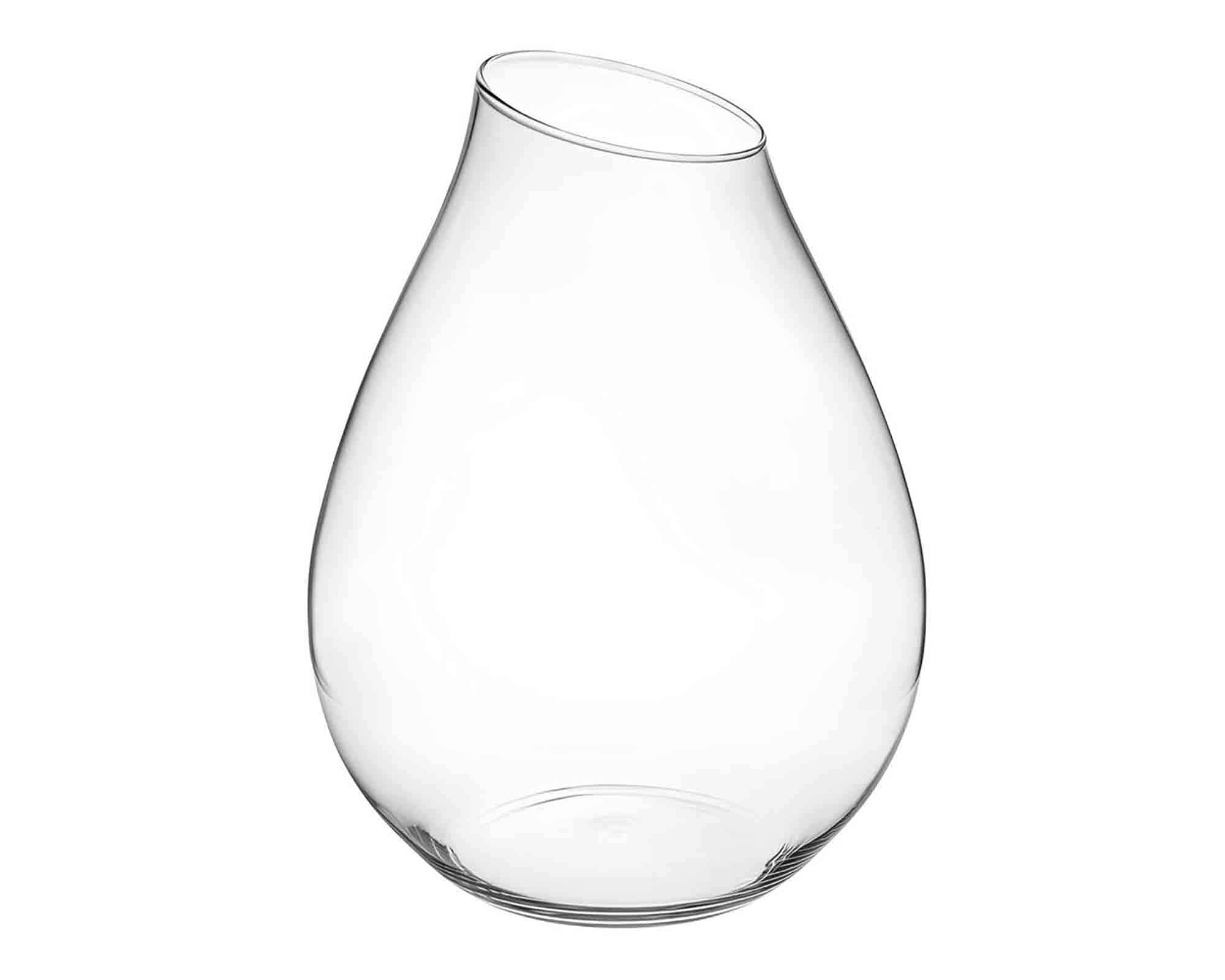 Vaso Abbinabile Versatile, Pratica e Resistente D26x36cm in Vetro