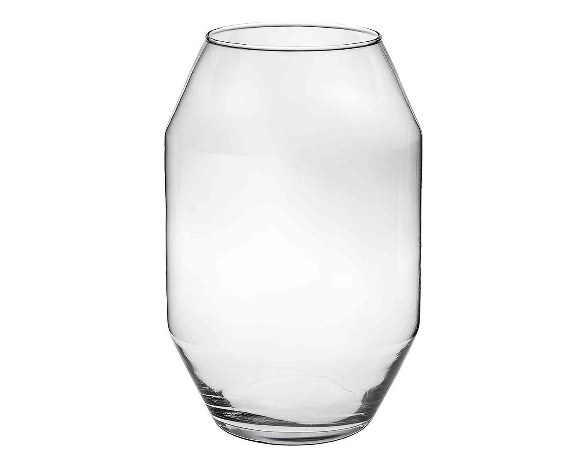 Vaso a Capsula Abbinabile Versatile e Resistente D14,5x24cm in Vetro