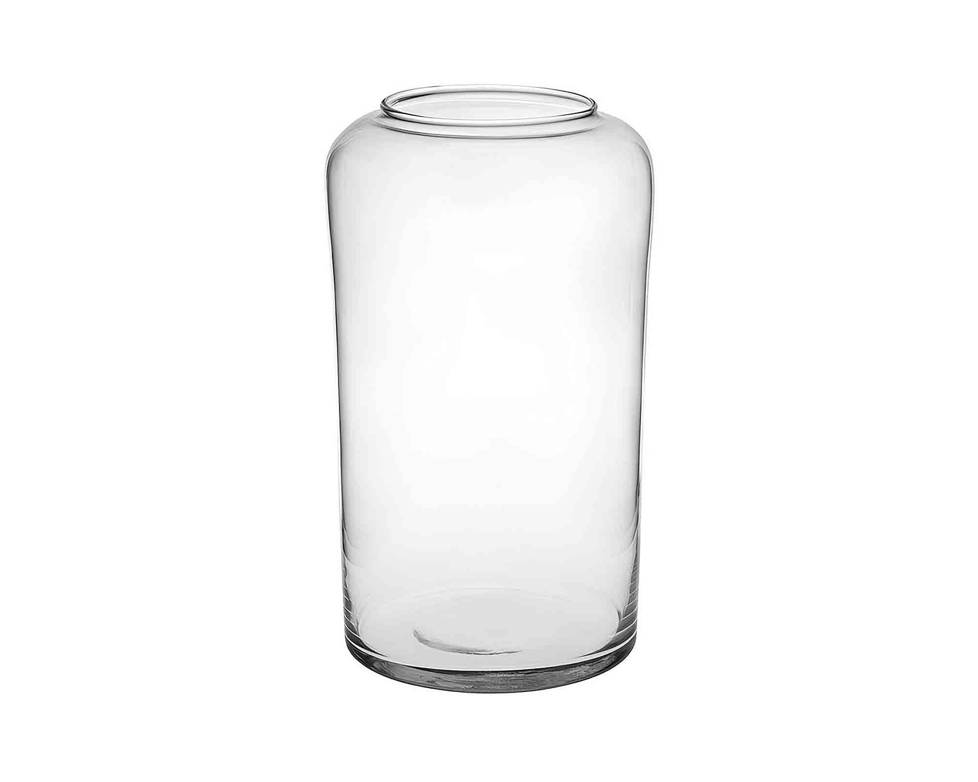 Vaso Abbinabile Versatile, Pratica e Resistente D28x36cm in Vetro