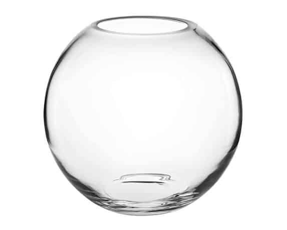 Vaso a Sfera Versatile, Pratica e Resistente D30x28cm in Vetro
