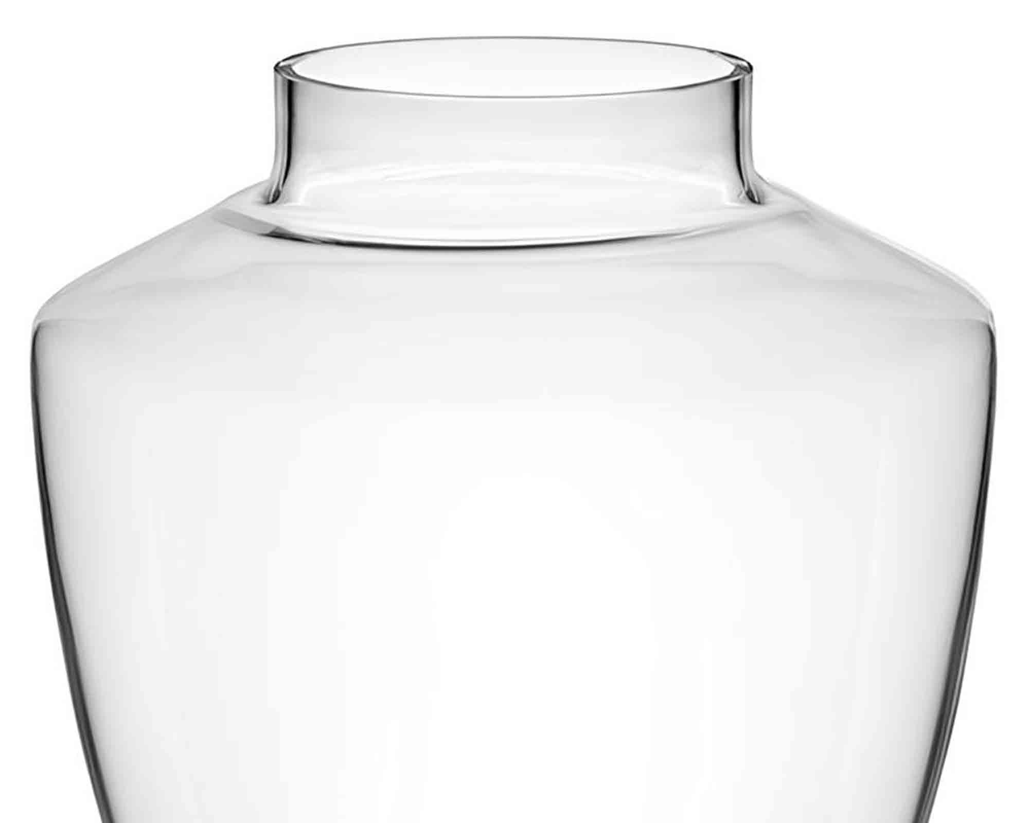Vaso Rombo Abbinabile Versatile, Pratica e Resistente D12x25cm in Vetro - immagine 2