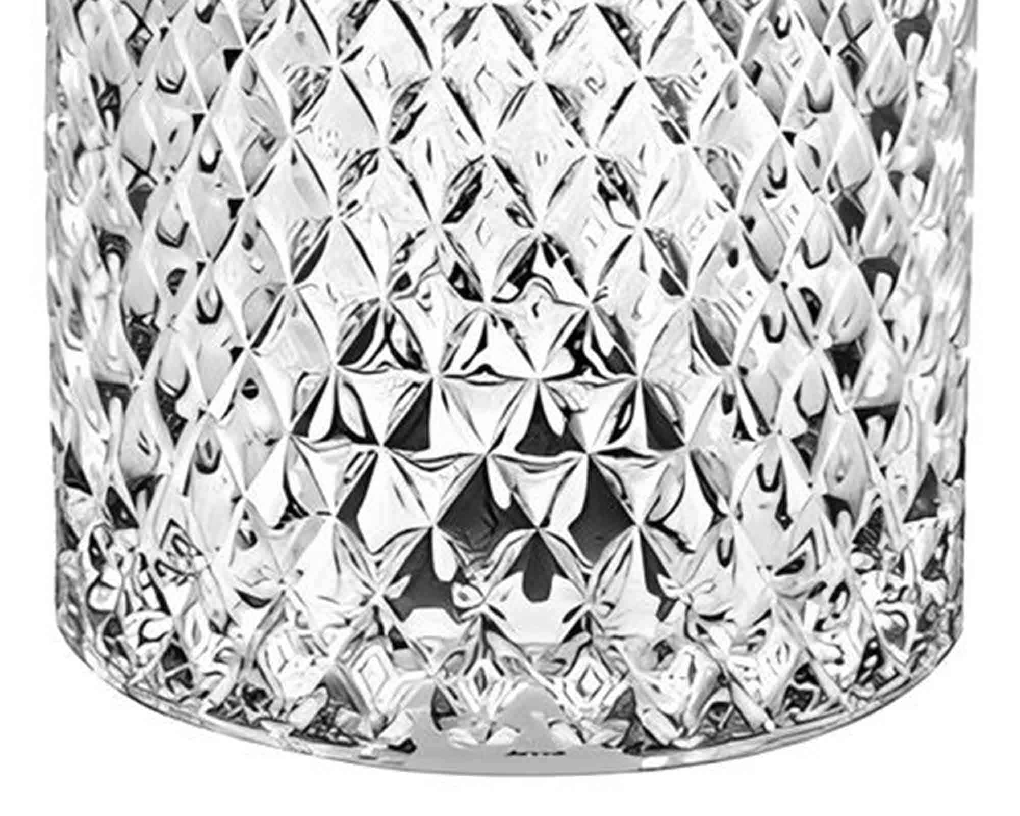 Bomboniera Bohemia D10x21cm in Vetro - immagine 2