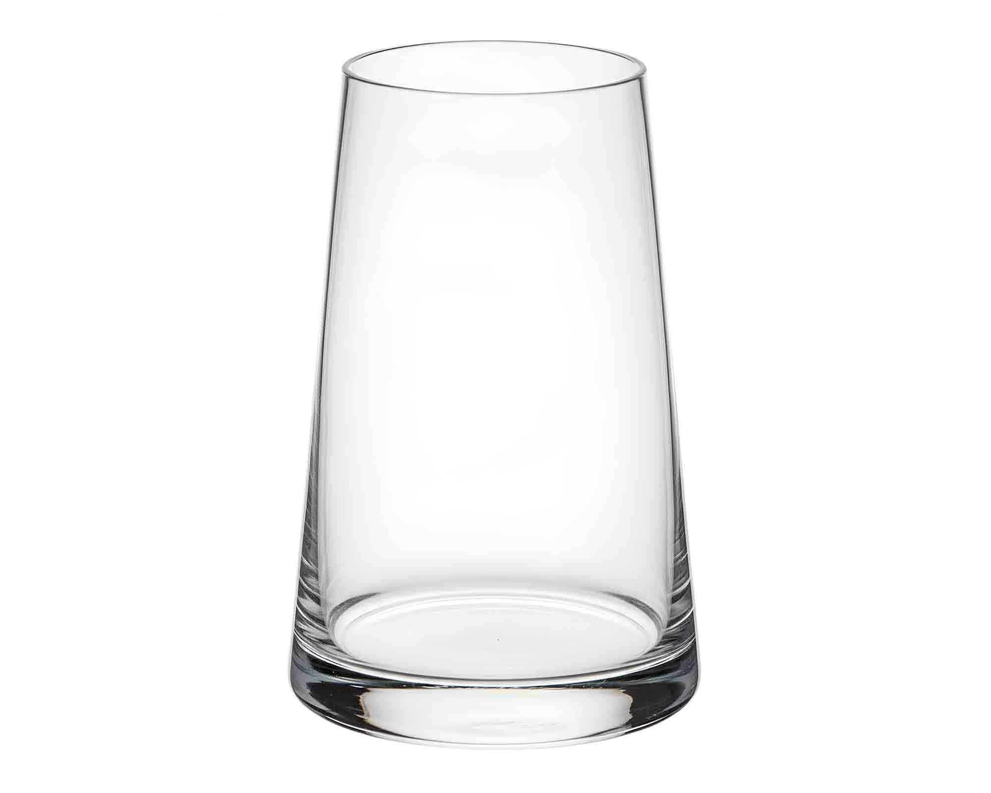 Vaso Abbinabile Versatile, Pratica e Resistente D16x25cm in Vetro