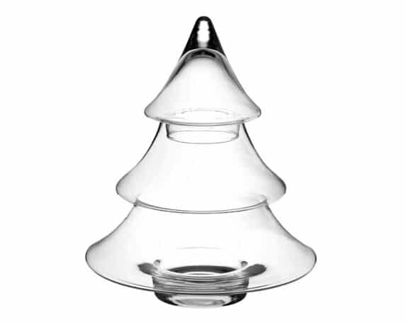 Alberello Moderno e Resistente D18x25cm in Vetro