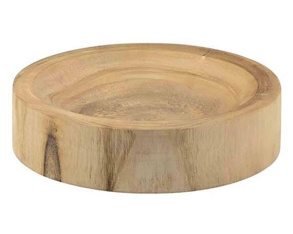 Supporto Naturale D22x5cm in Legno
