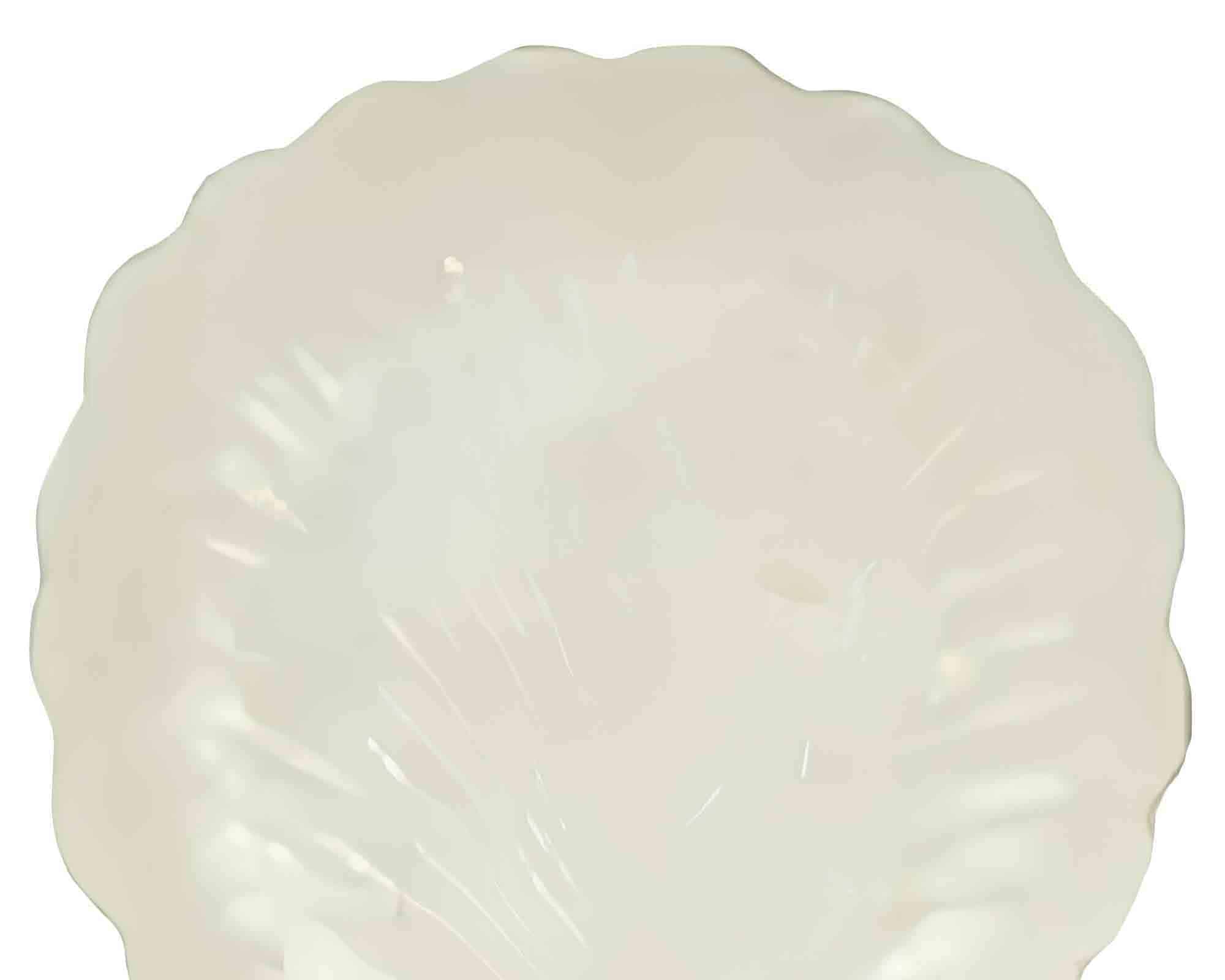 Piatto Decorativo a Forma di Conchiglia Small D15x1cm in Capiz - Kaemingk - immagine 3