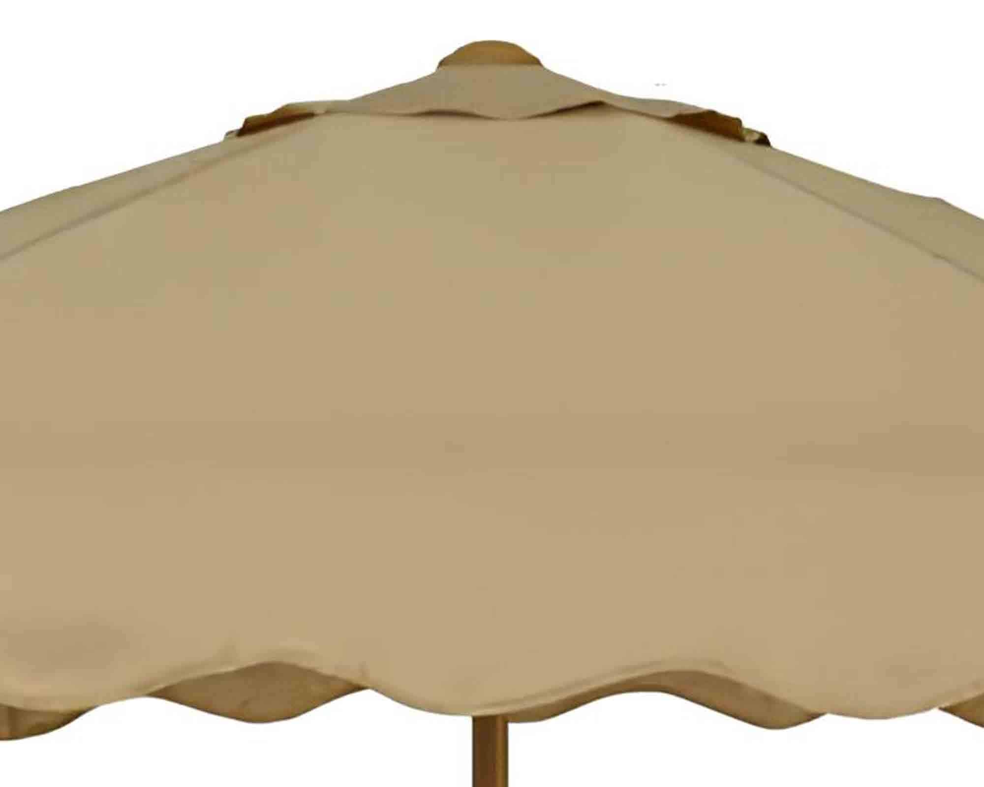 Ombrellone a Palo Centrale Talpa D220x222cm in Ferro e Poliestere - Kaemingk - immagine 4