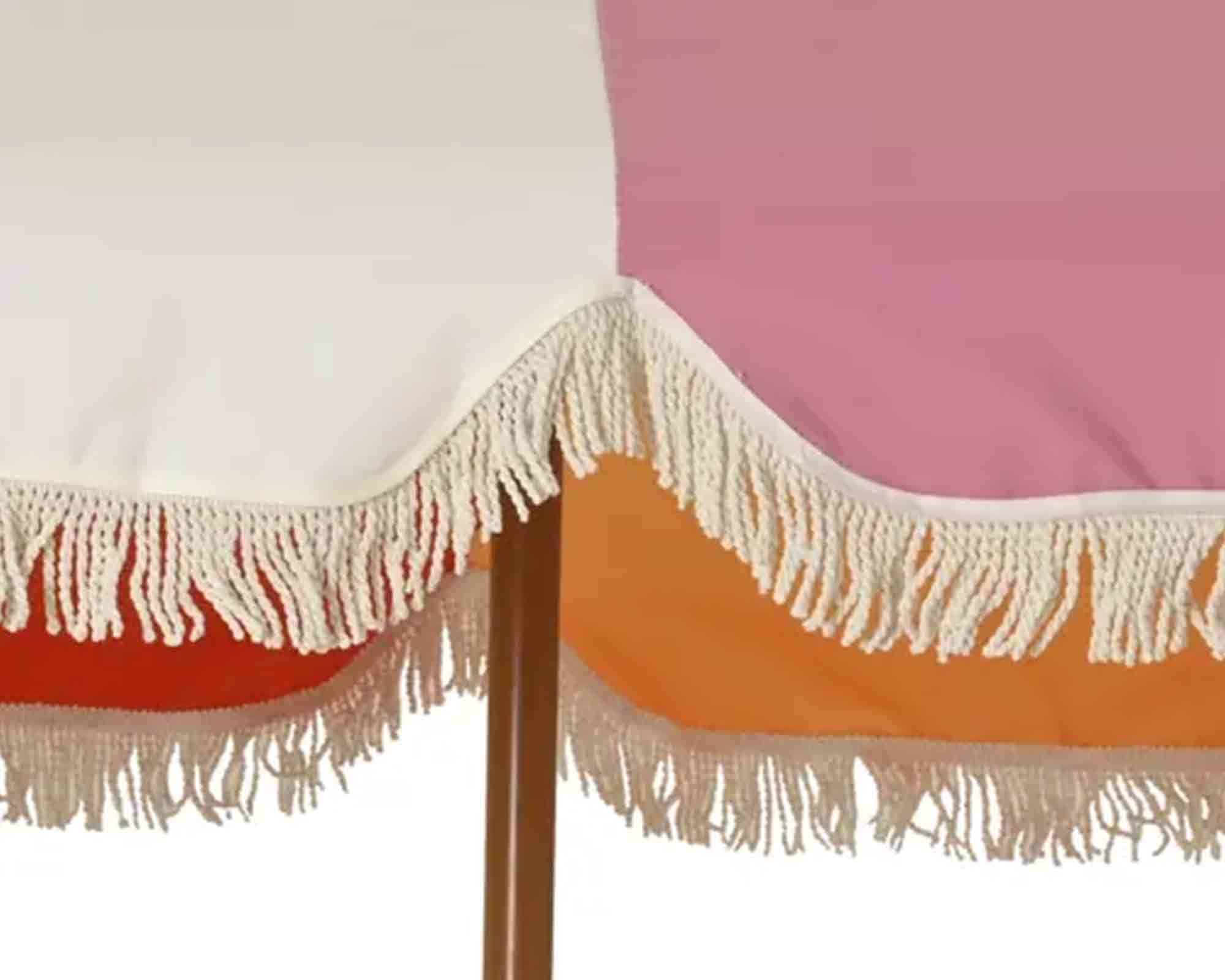 Ombrellone a Palo Centrale Multicolor D270cm in Ferro e Poliestere - Kaemingk - immagine 5