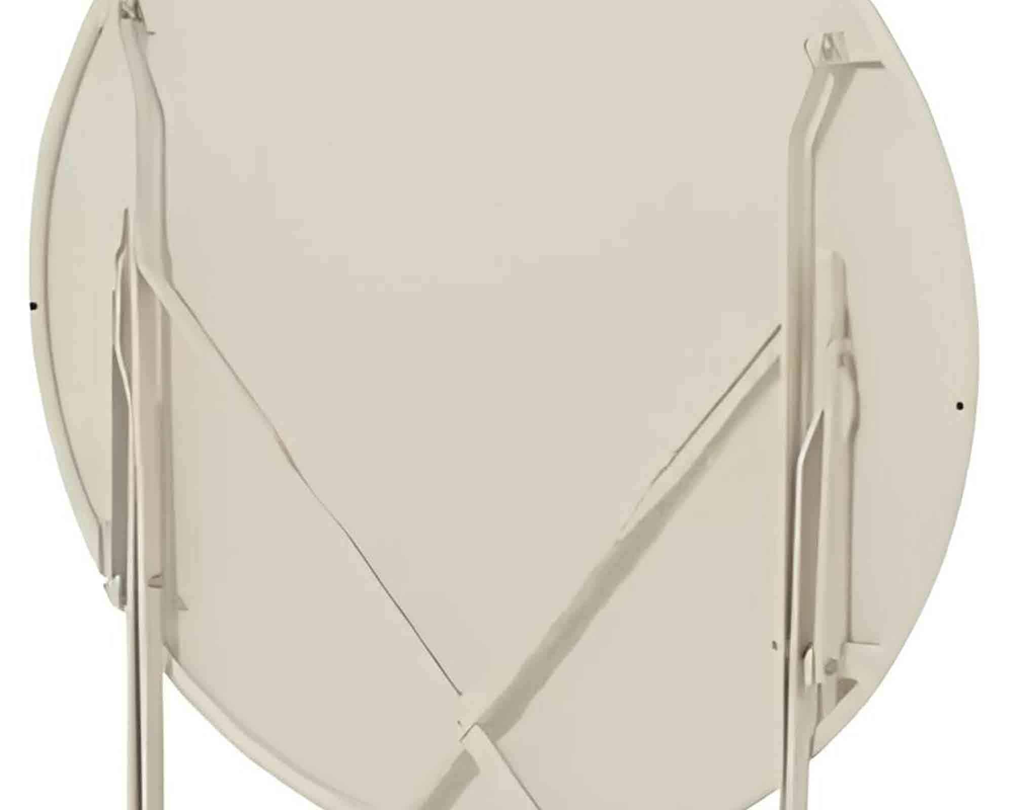 Set Bistrot Helsingborg da Esterno Tavolo + 2 Sedie Bianco 60x60x71cm in Acciaio - Kaemingk - immagine 7