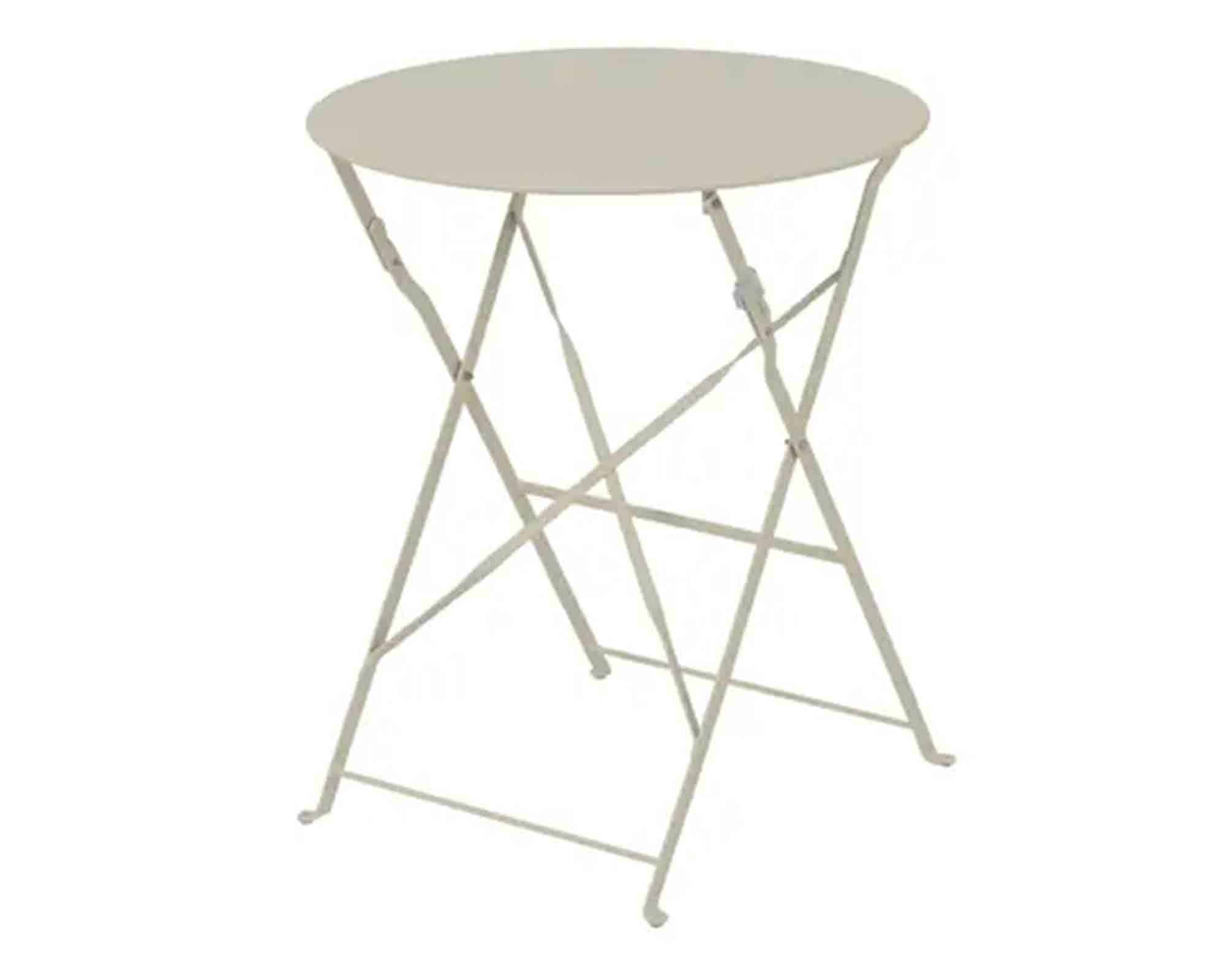 Set Bistrot Helsingborg da Esterno Tavolo + 2 Sedie Bianco 60x60x71cm in Acciaio - Kaemingk - immagine 6