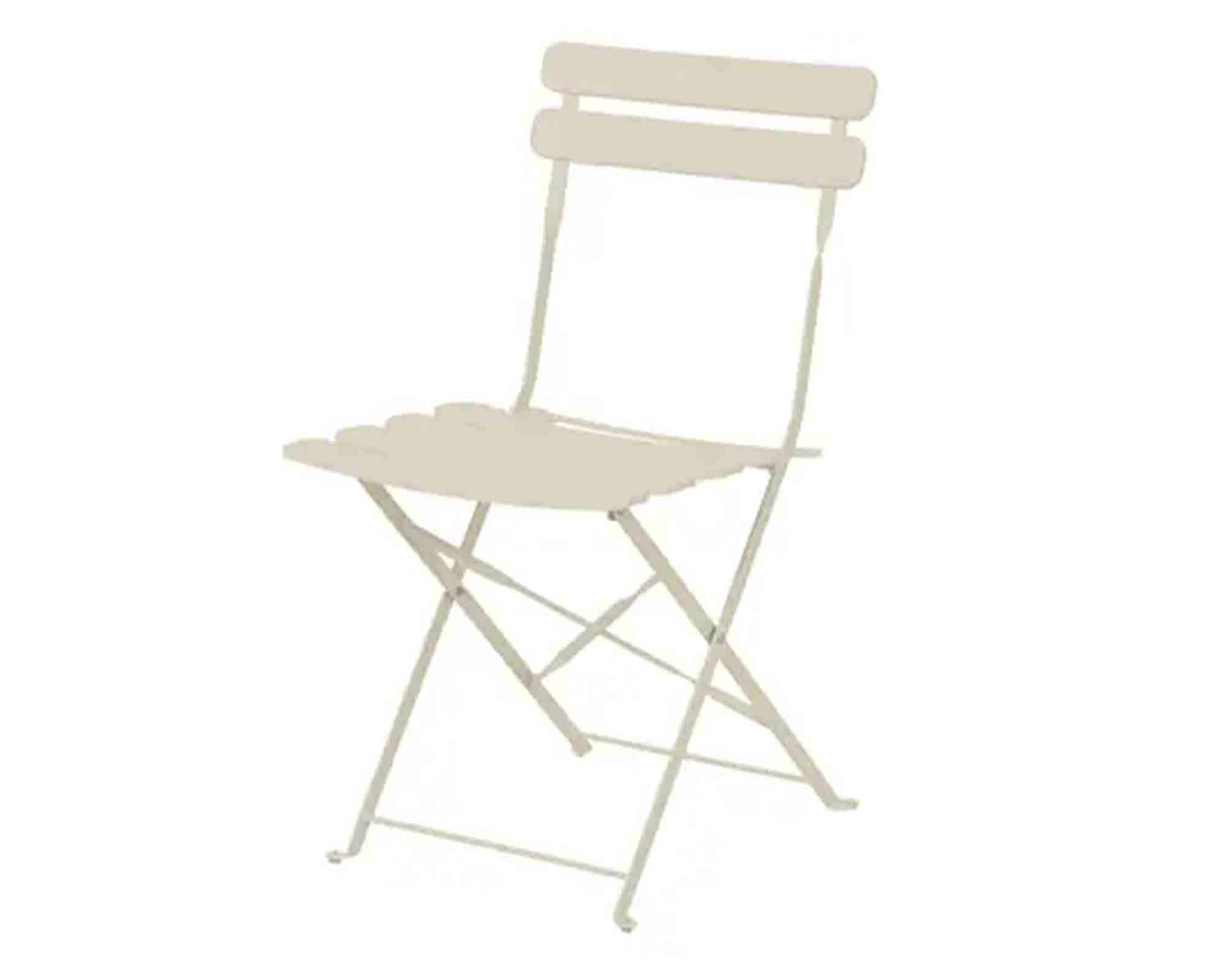 Set Bistrot Helsingborg da Esterno Tavolo + 2 Sedie Bianco 60x60x71cm in Acciaio - Kaemingk - immagine 3