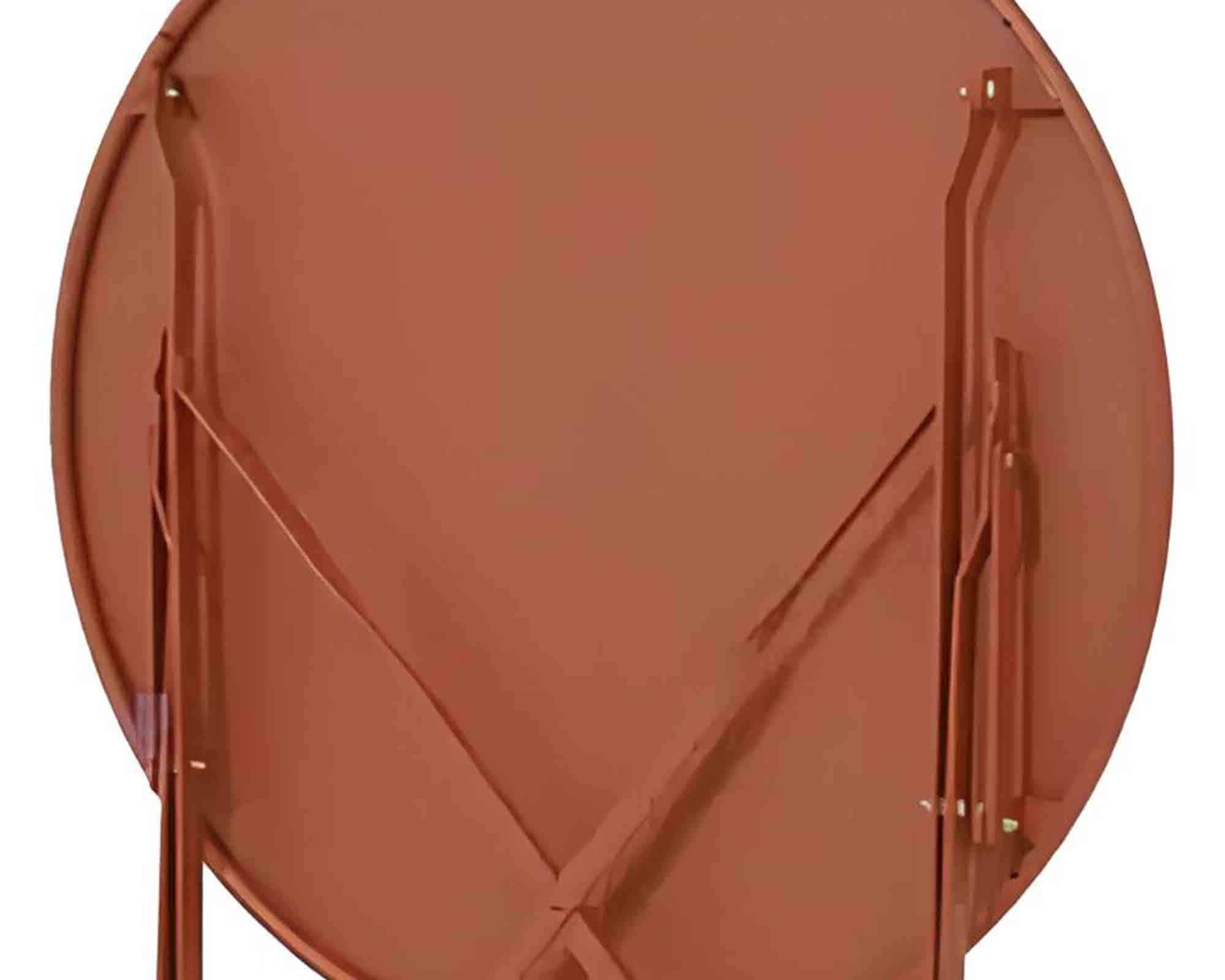 Set Bistrot Helsingborg da Esterno Tavolo + 2 Sedie Terra 60x60x71cm in Acciaio - Kaemingk - immagine 7