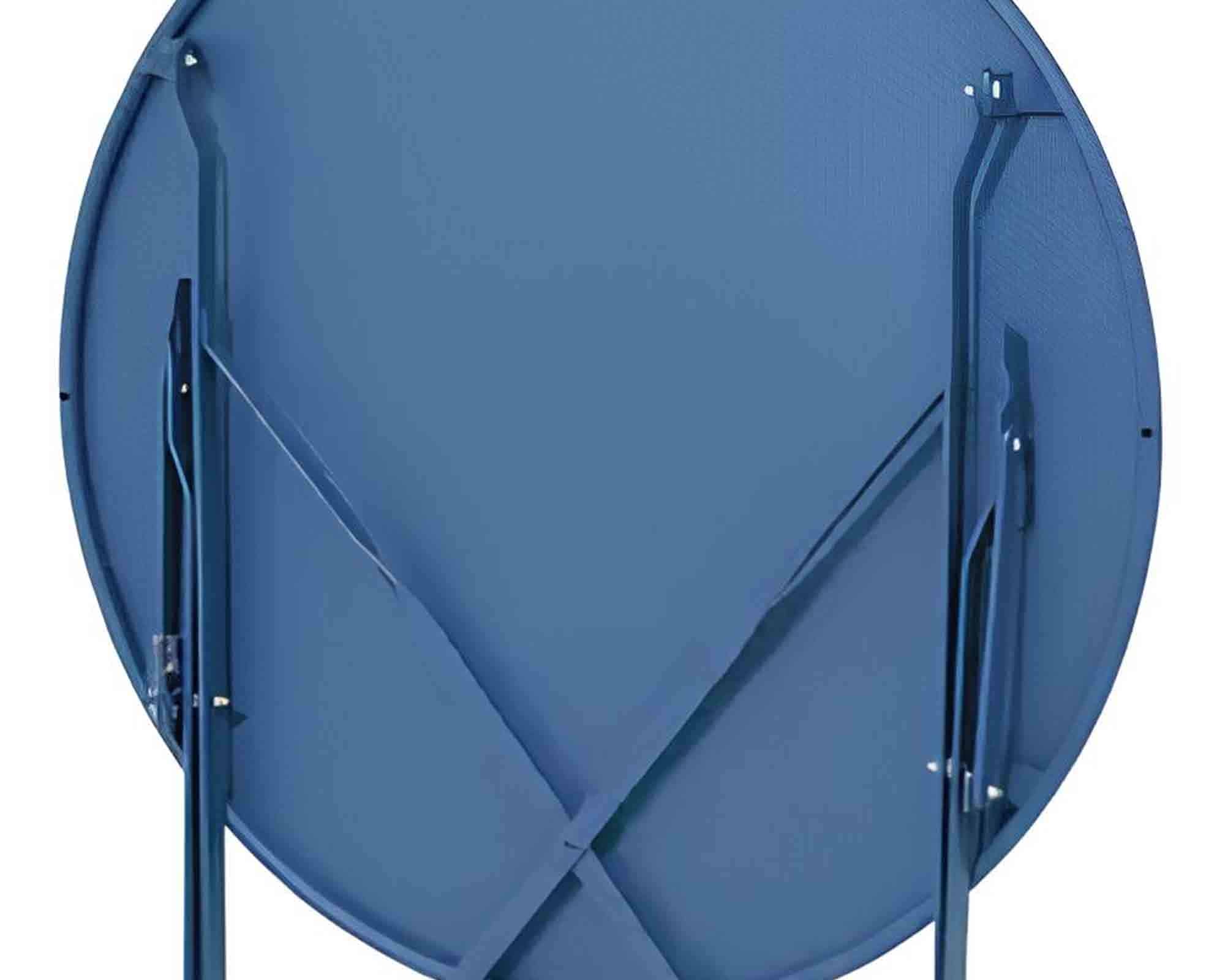 Set Bistrot Helsingborg da Esterno Tavolo + 2 Sedie Blu 60x60x71cm in Acciaio - Kaemingk - immagine 7