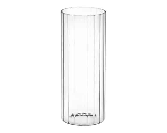 Vaso Cilindrico Ottivo Versatile, Pratica e Resistente D10x25cm in Vetro