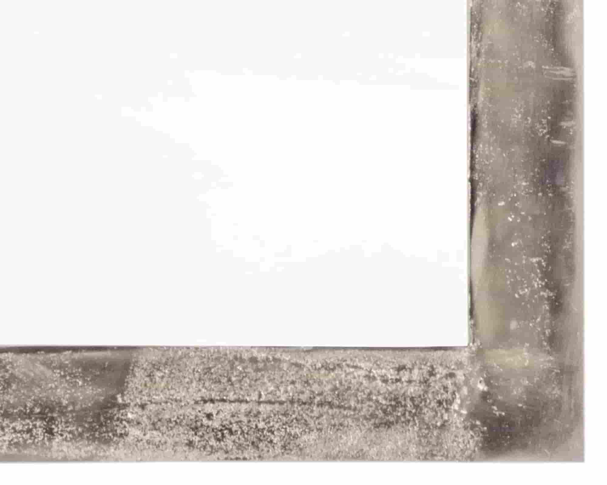 Specchio con Cornice Amira Rettangolare 118x2,5x65cm in Alluminio e Vetro - Bizzotto - immagine 2