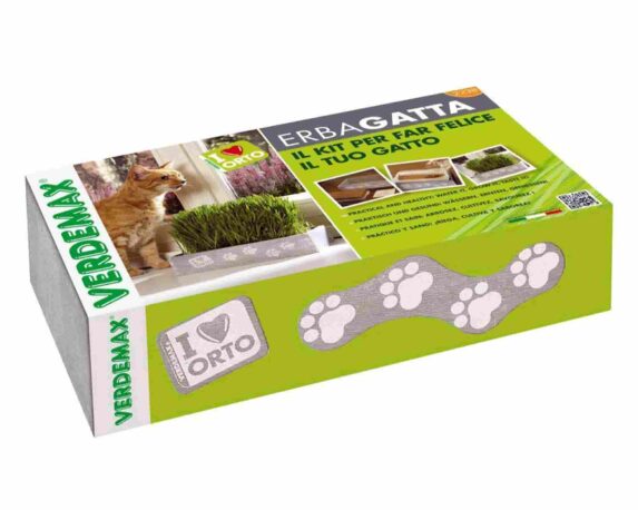 Cassetta Erba Gatta 23x14x6cm in Fibra di Cocco – VerdeMax