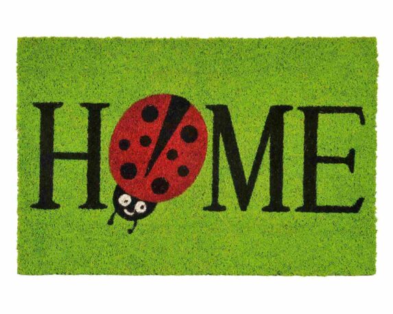 Zerbino con Coccinella 40x60x1,5cm in Fibra di Cocco – VerdeMax