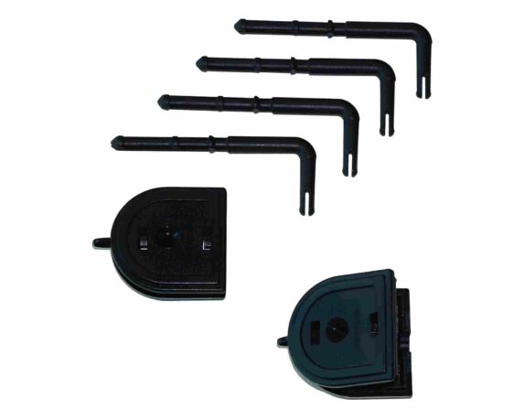 Kit per Fissaggio Tralicci in Plastica – VerdeMax