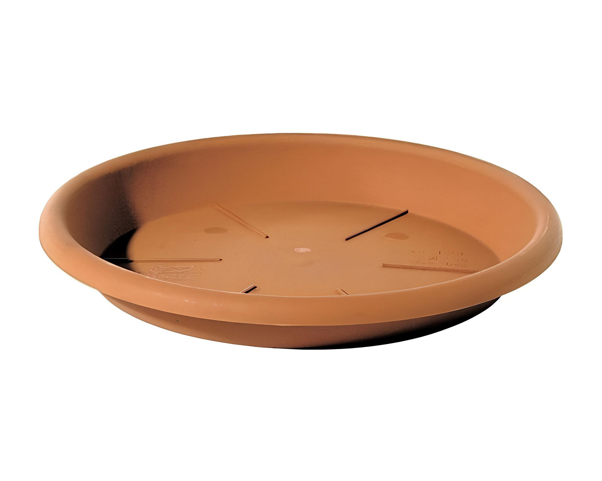 Sottovaso Eolo Terracotta D44cm in Plastica - Telcom