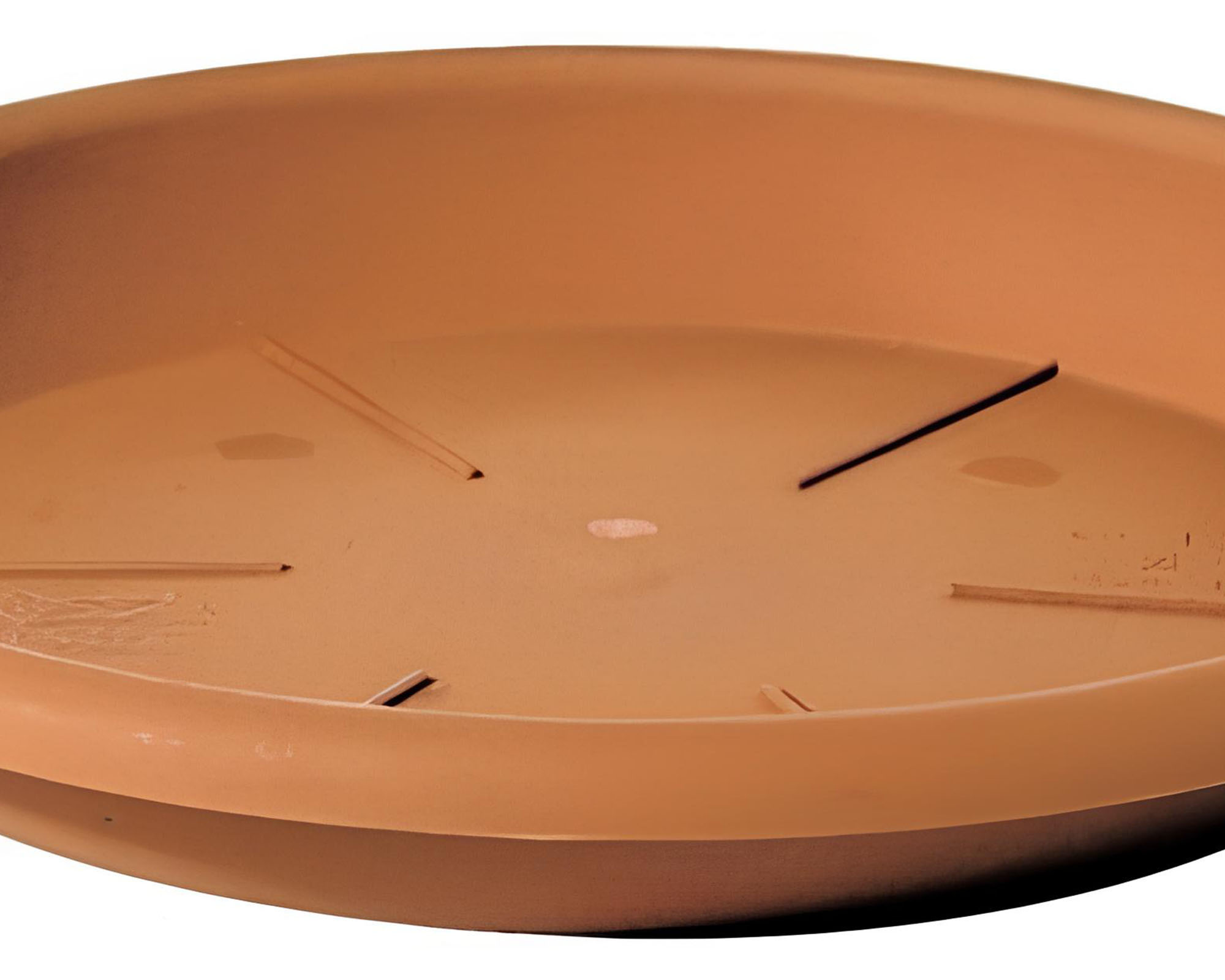 Sottovaso Eolo Terracotta D44cm in Plastica - Telcom - immagine 2