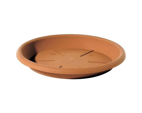 Sottovaso Eolo Terracotta D26cm in Plastica – Telcom