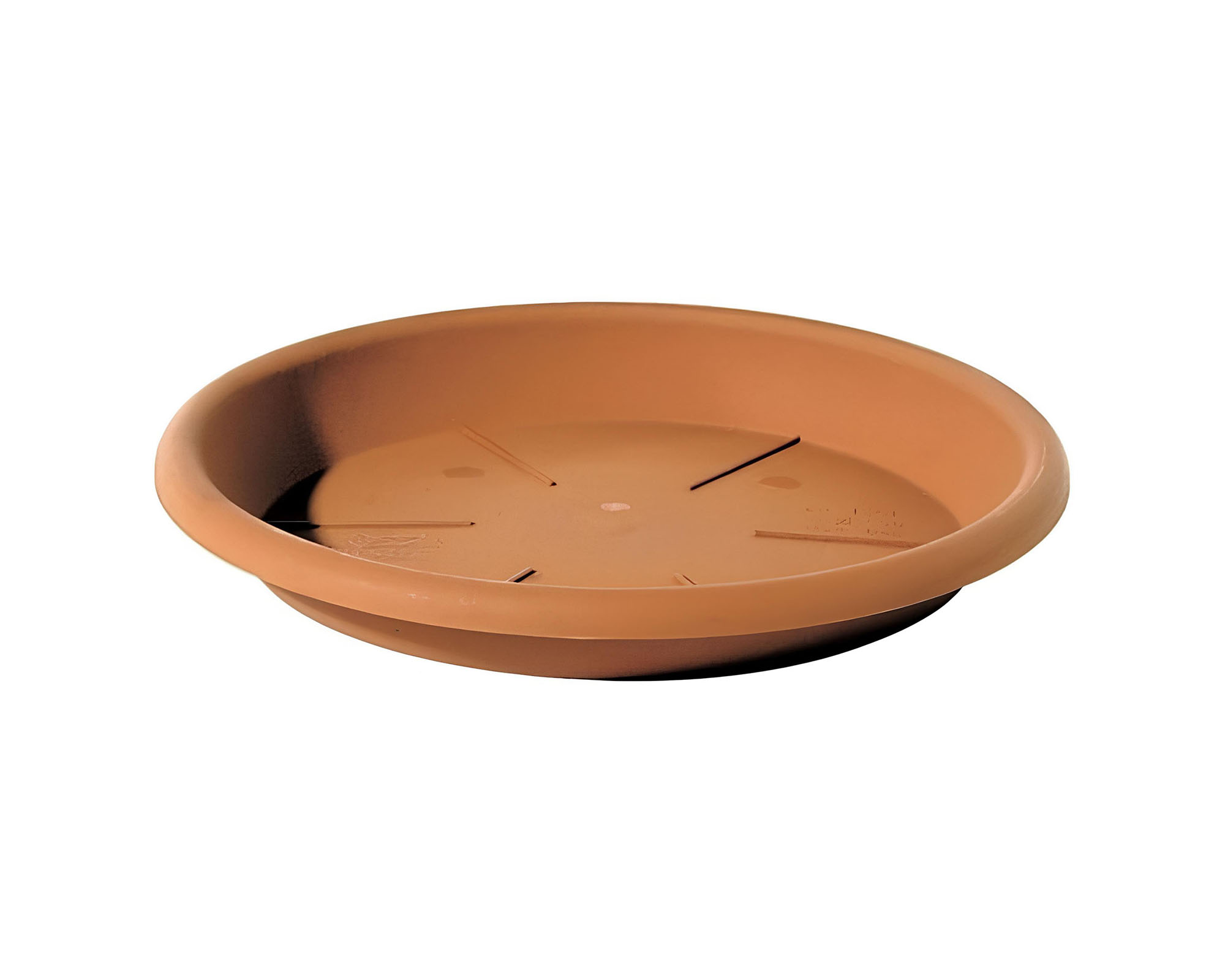 Sottovaso Eolo Terracotta D18cm in Plastica - Telcom