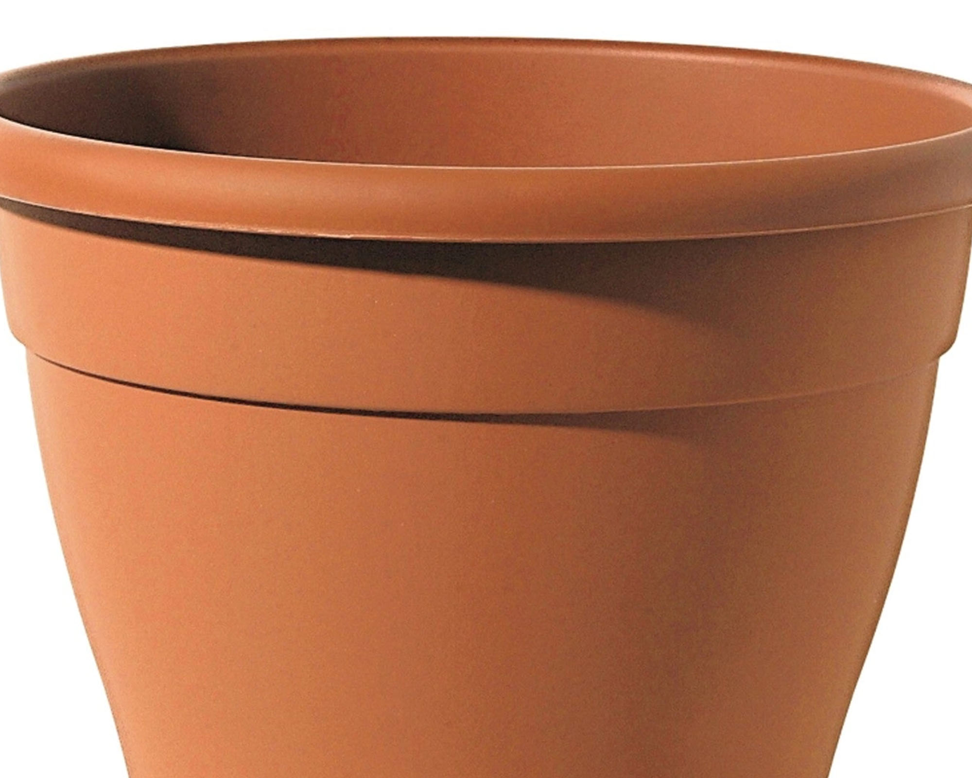 Vaso Conico Minerva Terracotta D70cm in Plastica - Telcom - immagine 2