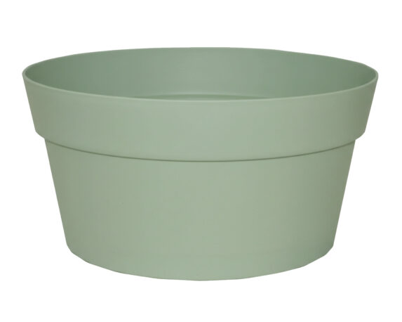Cachepot Ciotola con Sottovaso Texas Salvia 35cm in Plastica