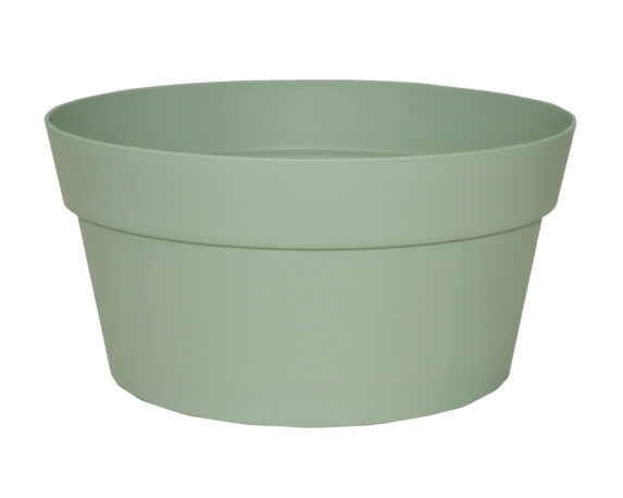 Cachepot Ciotola con Sottovaso Texas Salvia 25cm in Plastica