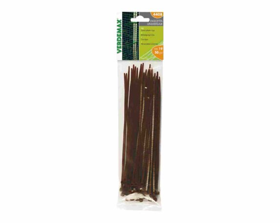 Set 50 Pz Fascetta Dentellata Marrone in Plastica – VerdeMax