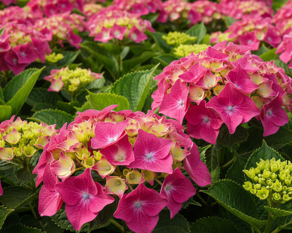 Ortensia Hydrangea Macrophylla Early Rose