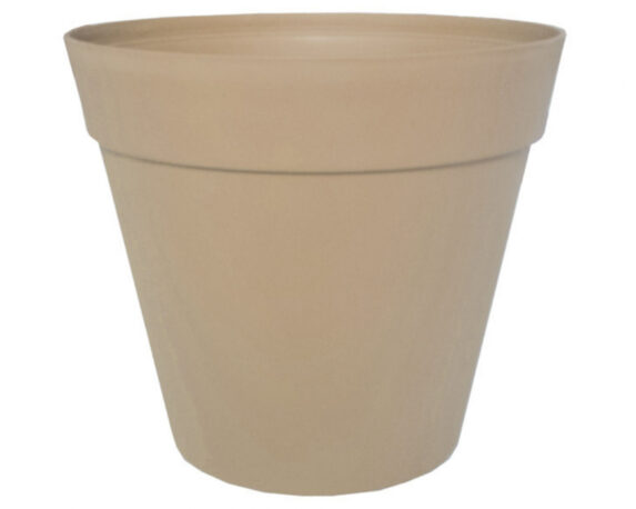 Vaso Conico Chicago Tortora D35cm in Plastica – Telcom