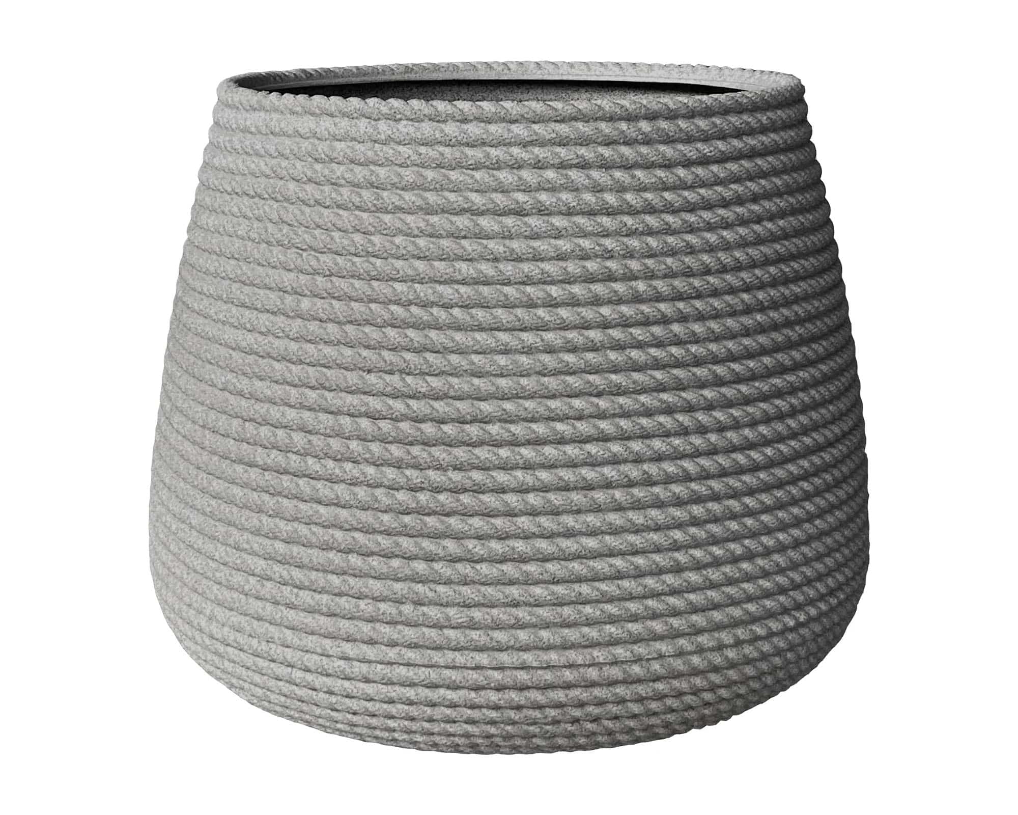 Cachepot Conico Bali Concord Polvere 35cm in Plastica - Telcom