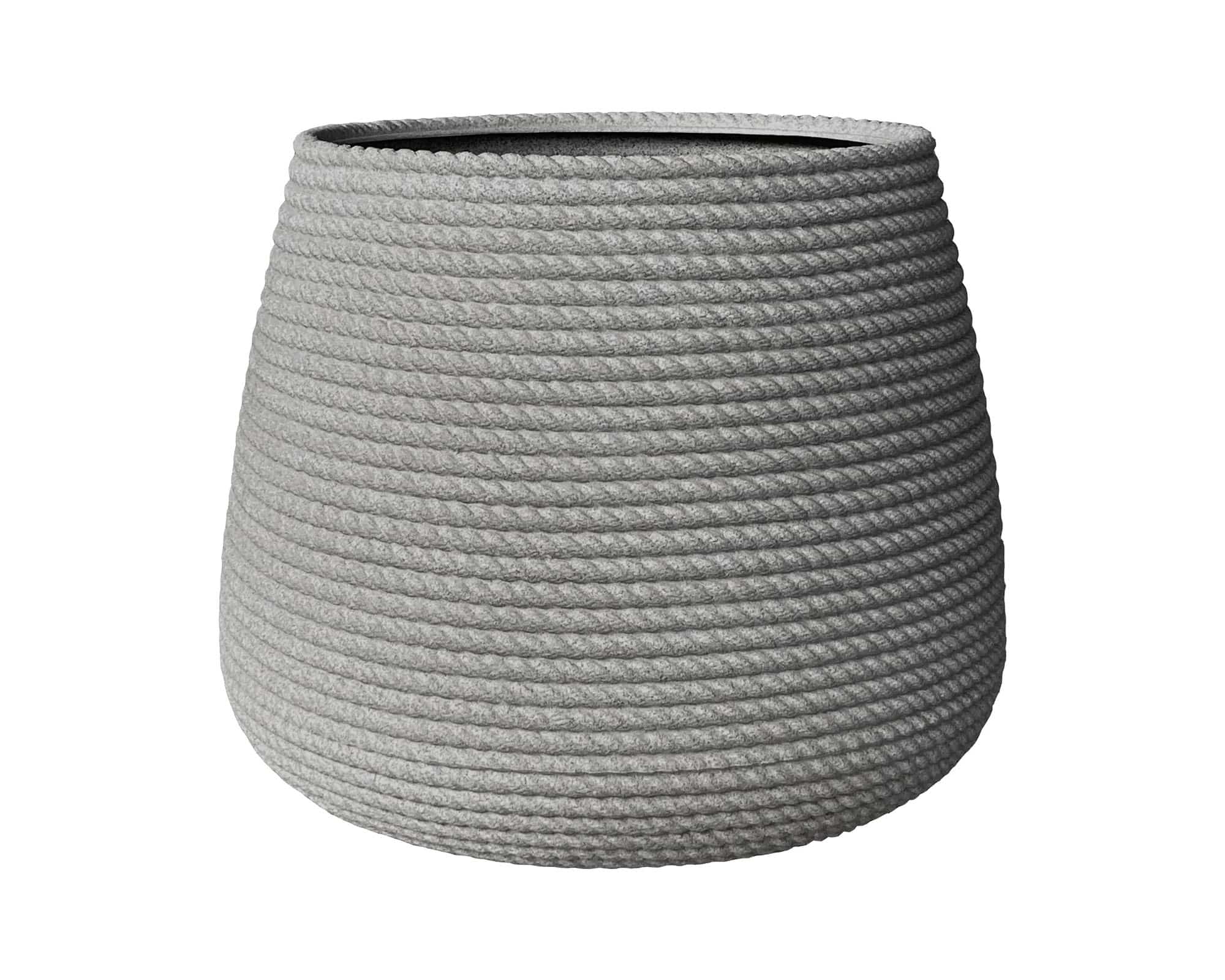 Cachepot Conico Bali Concord Polvere 20cm in Plastica