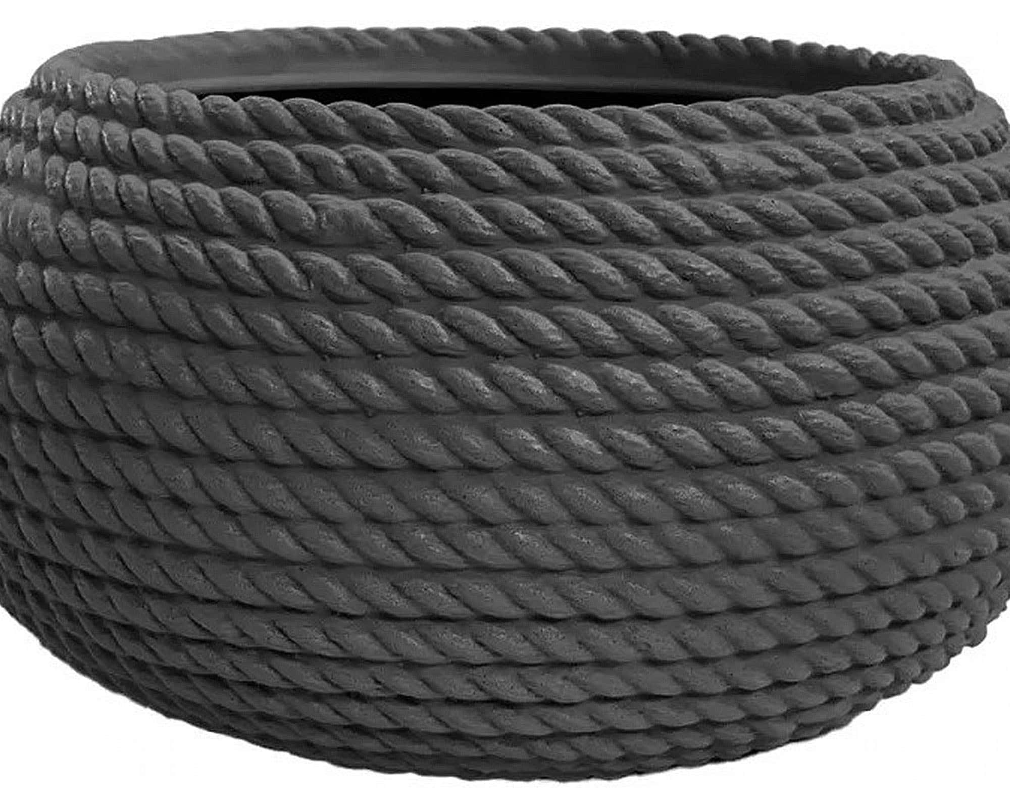 Cachepot Bali Ciocord Polvere 40cm in Plastica - immagine 2