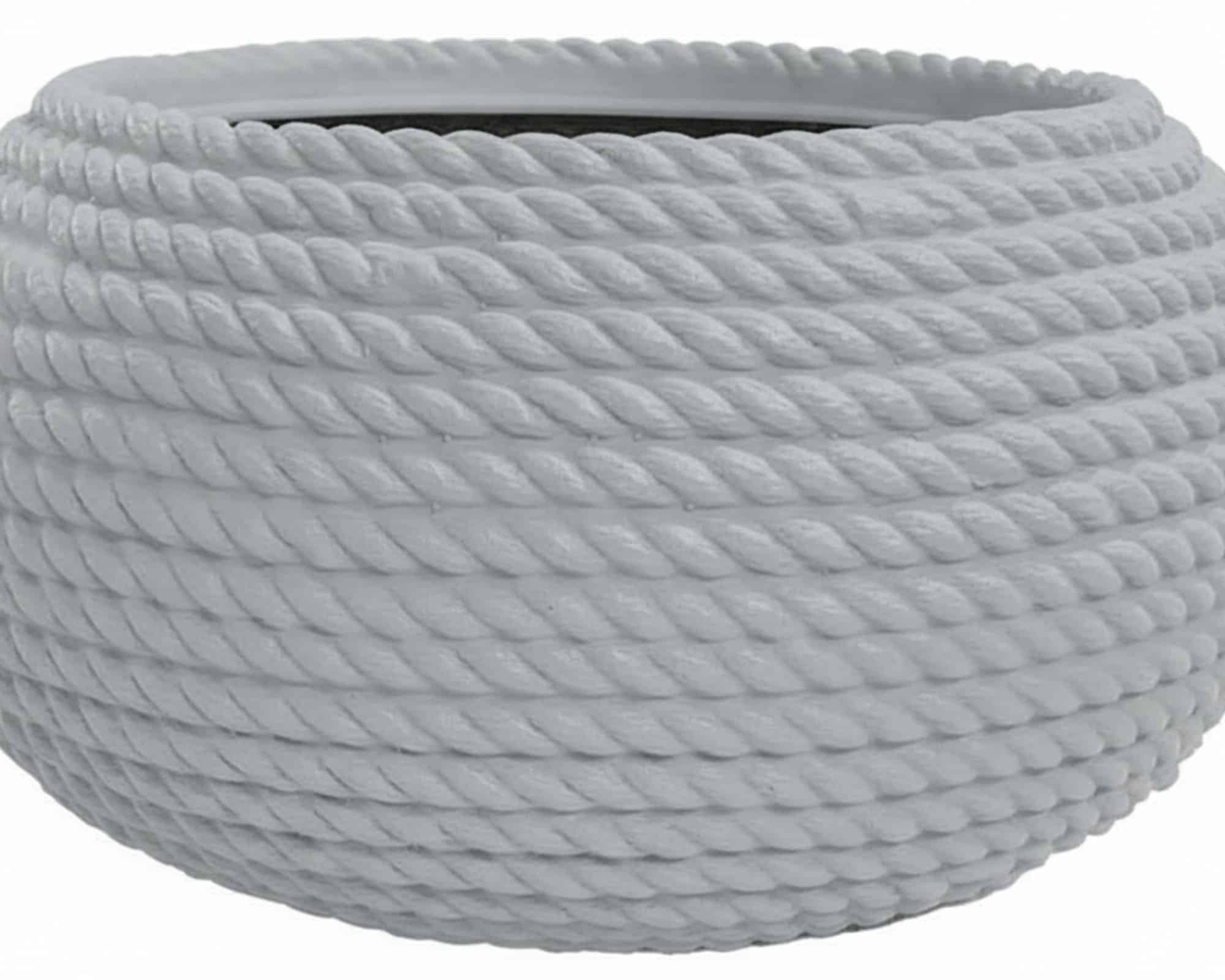 Cachepot Bali Ciocord Polvere 50cm in Plastica - immagine 2