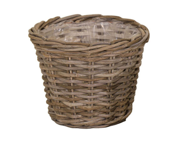 Cesta Naturale e Semplice L D23x20cm in Rattan – Mega Collections